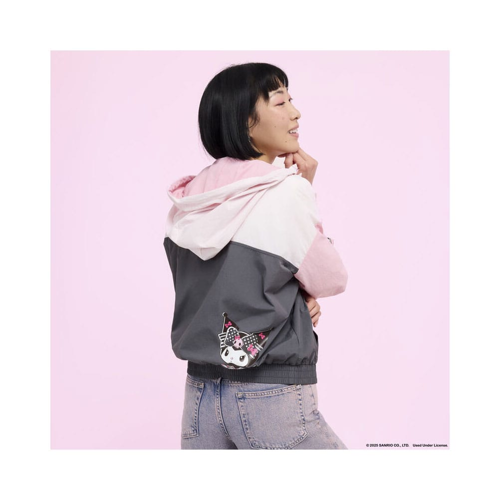 Sanrio by Loungefly Windbreaker Jacket My Melody and Kuromi Size M