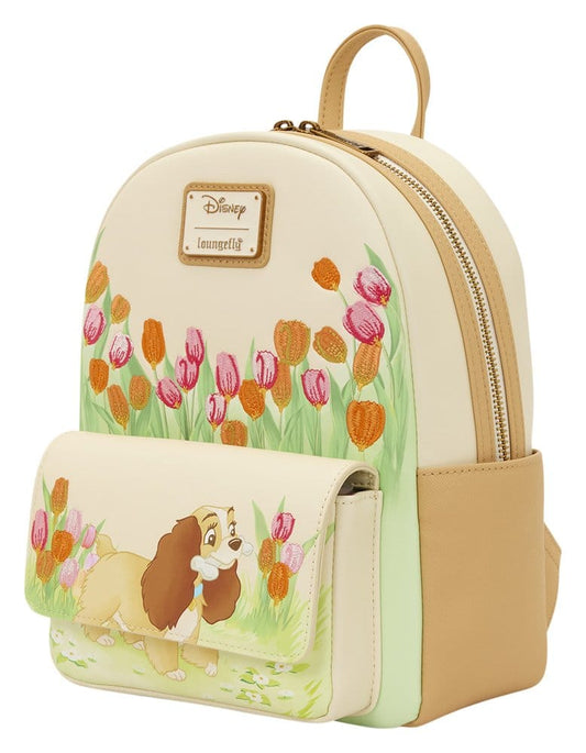 Disney by Loungefly Mini Backpack Lady and the Tramp Pastel Tulip