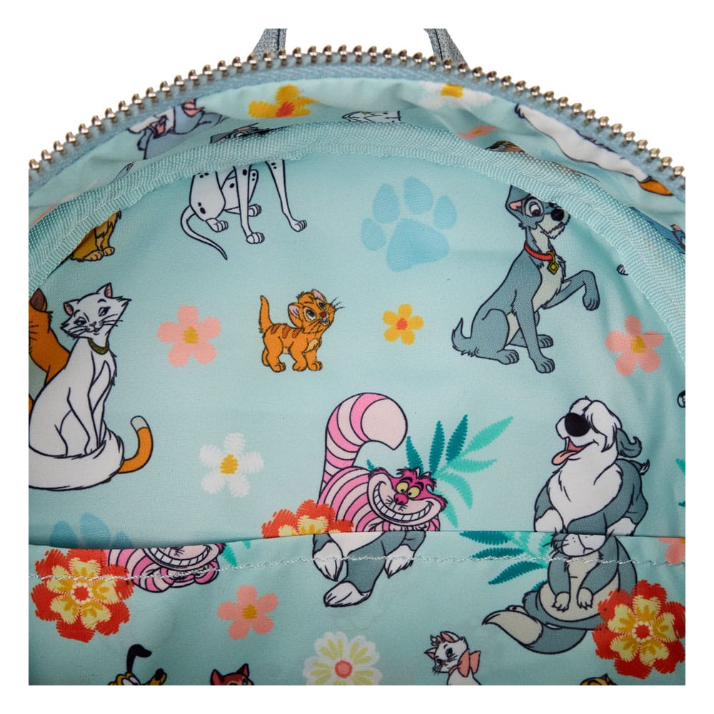 Disney by Loungefly Backpack Mini Faux Denim Dogs & Cats