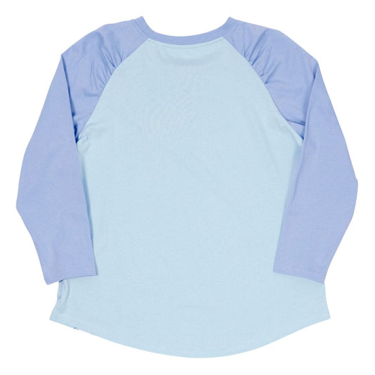 Winnie the Pooh by Loungefly Tee T-Shirt Unisex Eeyore Shirred Raglan