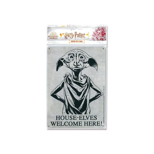Harry Potter Tin Sign House-Elves 15 x 21 cm