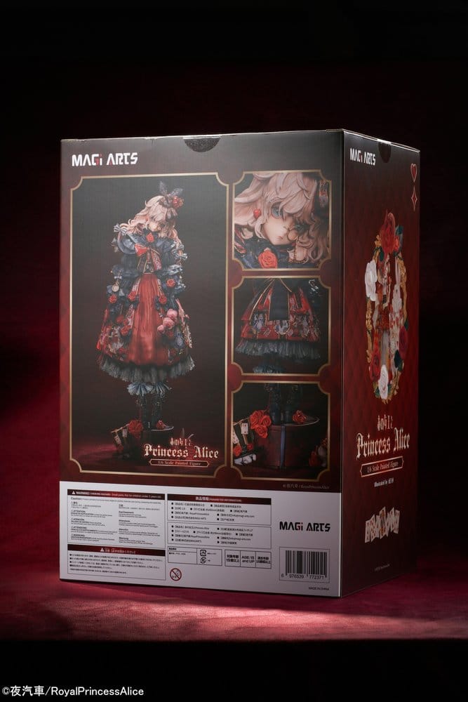 Original Character PVC Statue 1/6 Red Queen and Princess Alice 29 cm