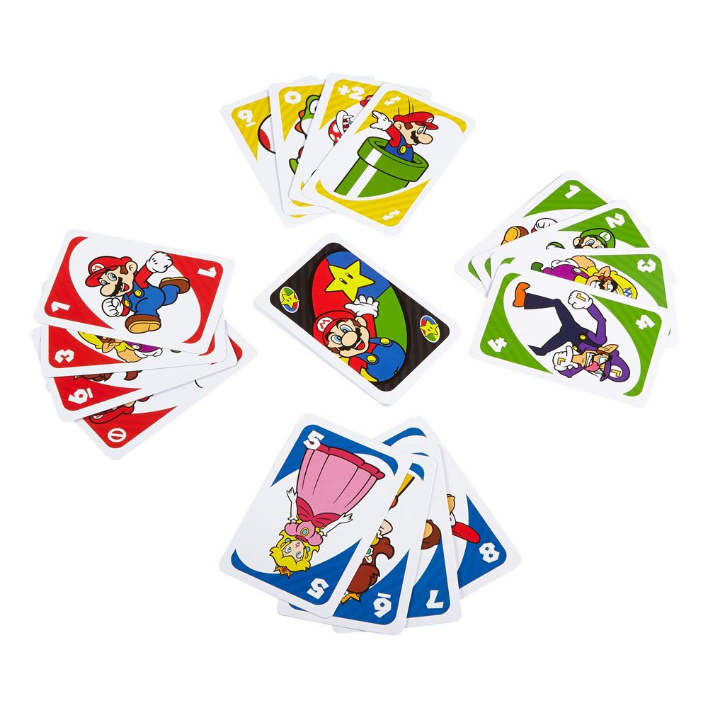 Super Mario Card Game UNO Playing cards