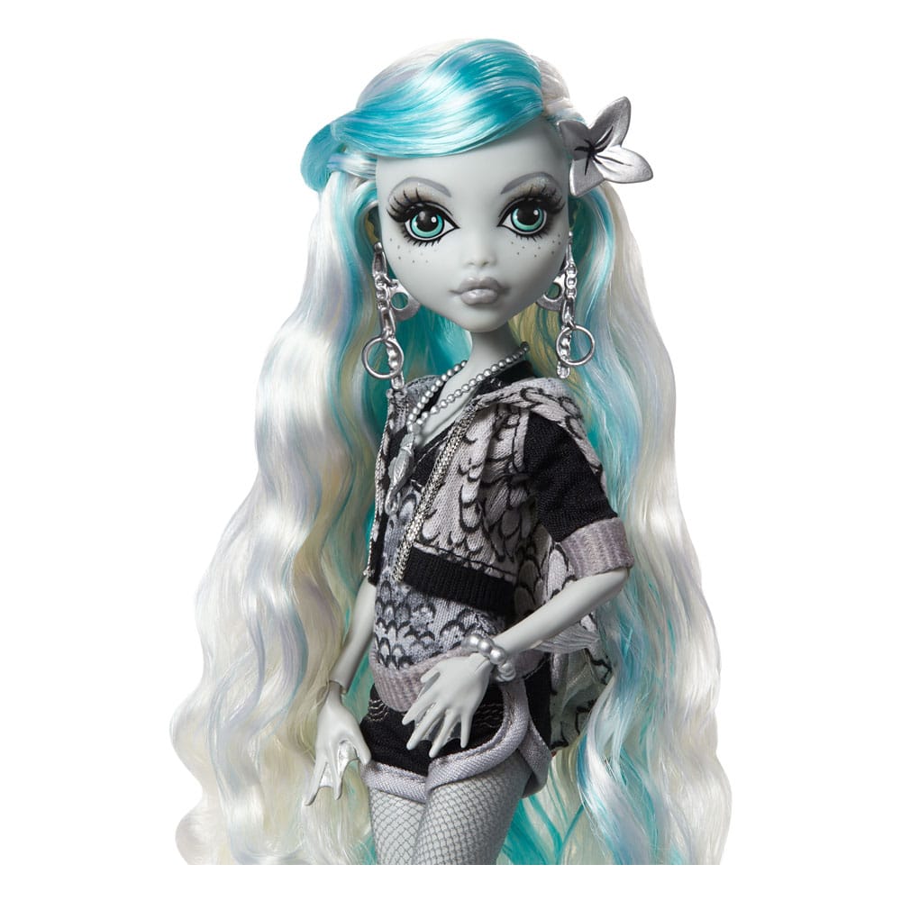 Monster High Reel Drama Doll Lagoona Blue in Black And White