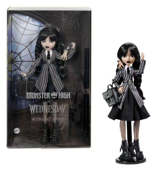Monster High x Wednesday Doll Wednesday Addams
