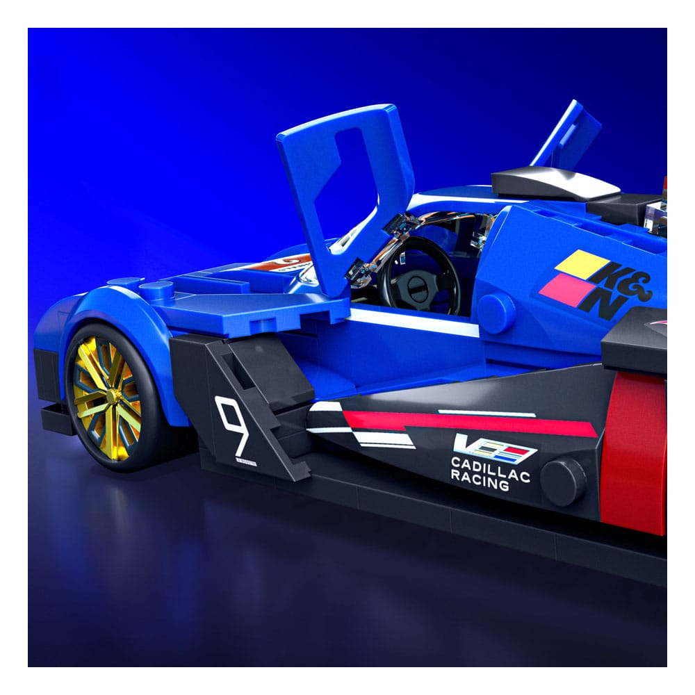 Mattel Brick Shop Hot Wheels Speed Series Building Set 1/32 Cadillac Project GTP Hypercar