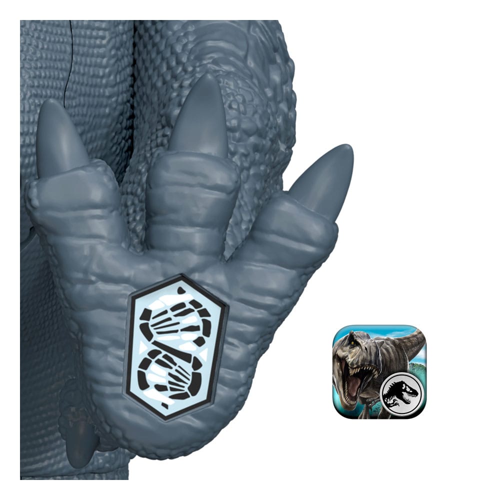 Jurassic World Rebirth Action Figure with Sound Wild Roar Abelisaurus 12 cm Action figures