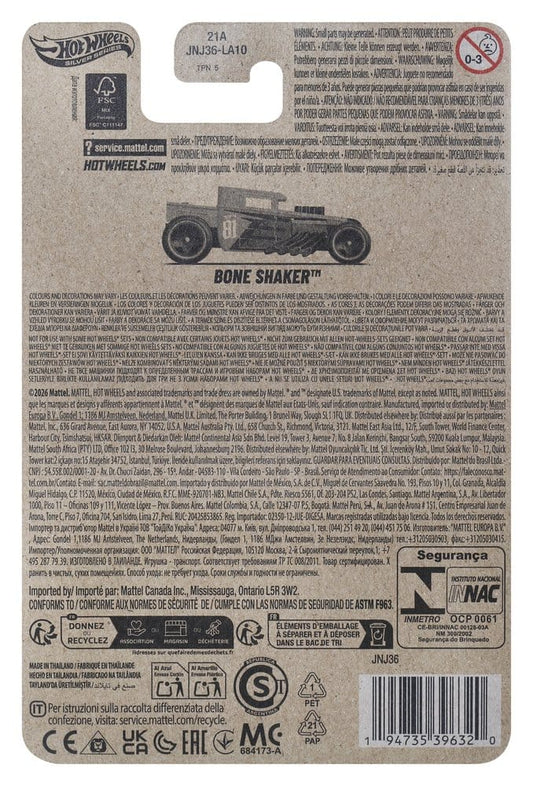 Masters of the Universe Silver Series Die-Cast Vehicle 1/64 Bone Shaker