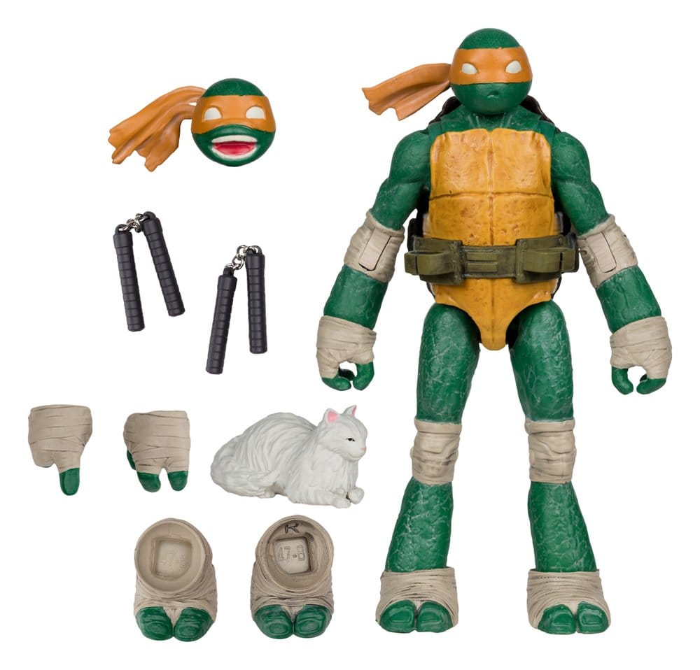 Teenage Mutant Ninja Turtles Page Punchers Action Figure Michelangelo 13 cm