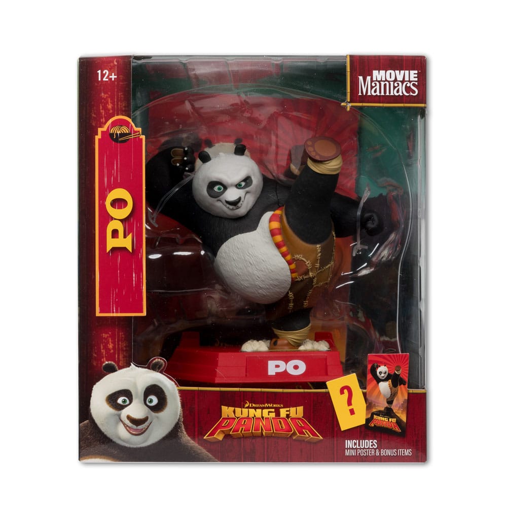 Kung Fu Panda Movie Maniacs PVC Statue Po 17 cm Statues