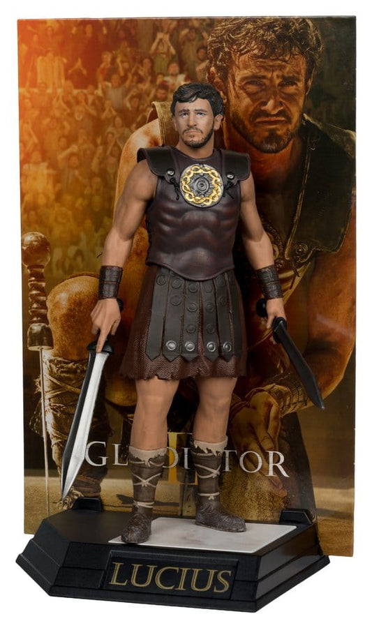 Gladiator II Movie Maniacs Action Figure Lucius 16 cm