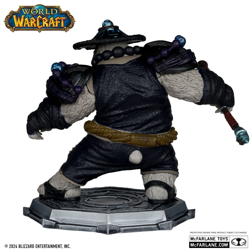 World of Warcraft PVC Statue 2-Pack 1/12 Dwarf Hunter: Beast Master & Pandaren: Monk (Gold Label) 15 cm Statues