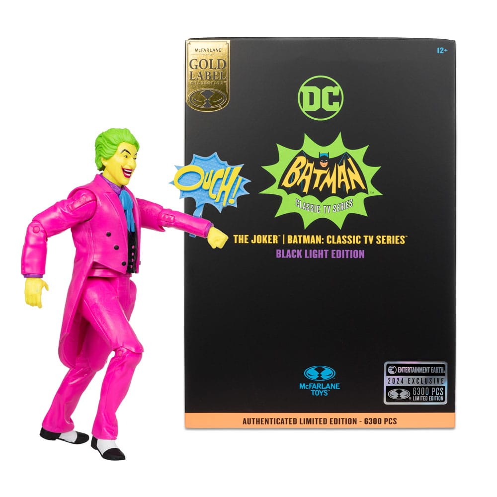 DC Multiverse Action Figure BM66 The Joker (Black Light) (Gold Label) 18 cm Action figures