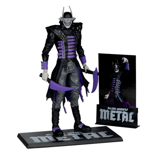 DC Multiverse Action Figure The Batman Who Laughs (B&W with accent) (Gold Label) 18 cm