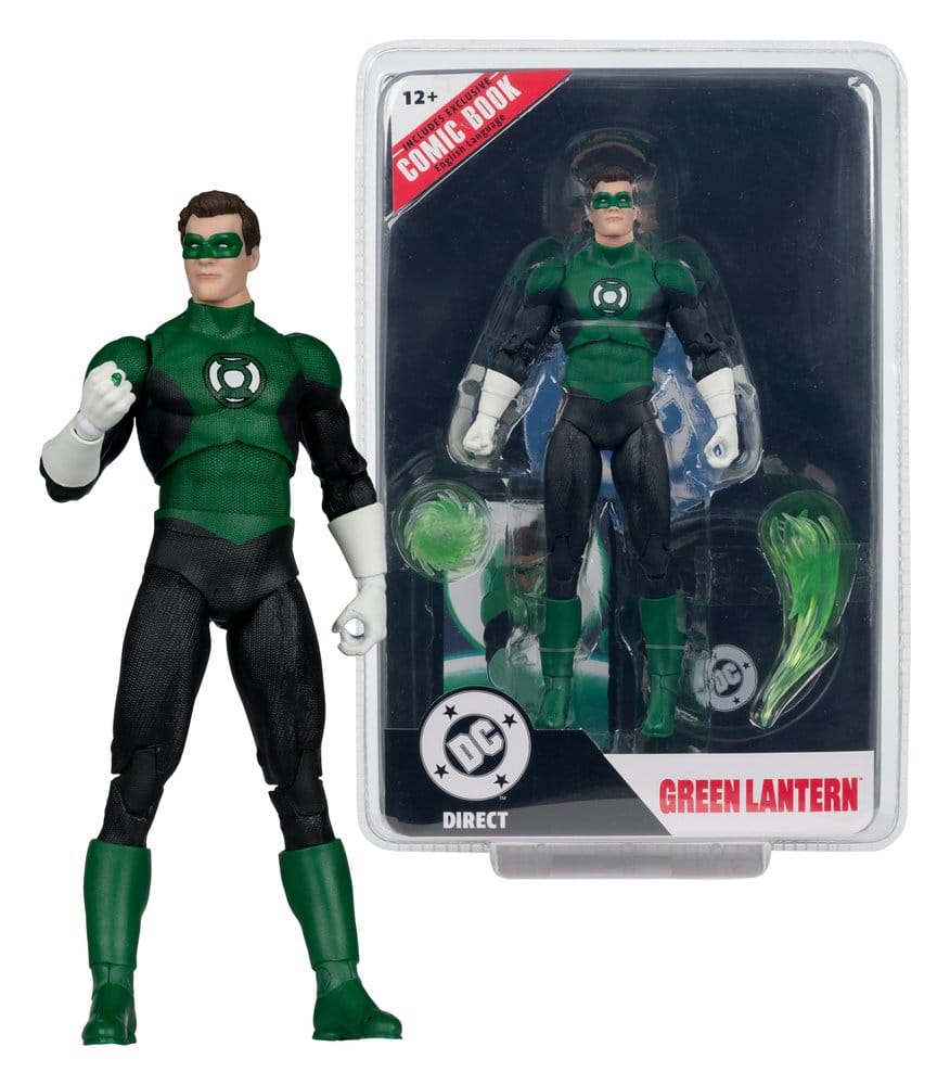 DC Direct Page Punchers Action Figure Green Lantern Hal Jordan (Green Lanterns #48) 18 cm