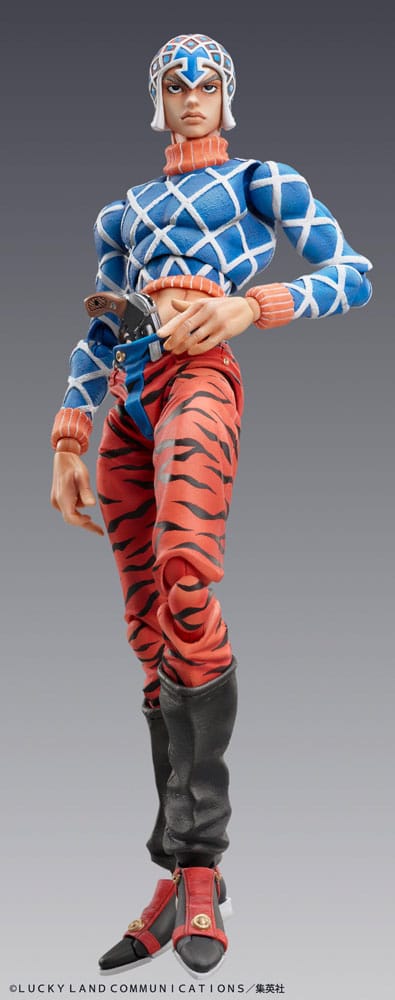 JoJo’s Bizarre Adventure Part 5 Statue Legend PVC Statue Chozokado Guido Mista & S P (re-run) 15 cm Action figures