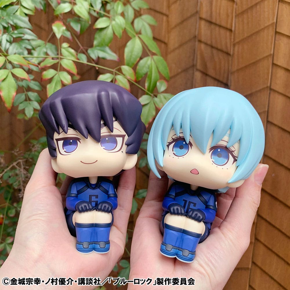 Blue Lock Look Up PVC Statue Tabito Karasu & Yo Hiori Set (with gift) 11 cm