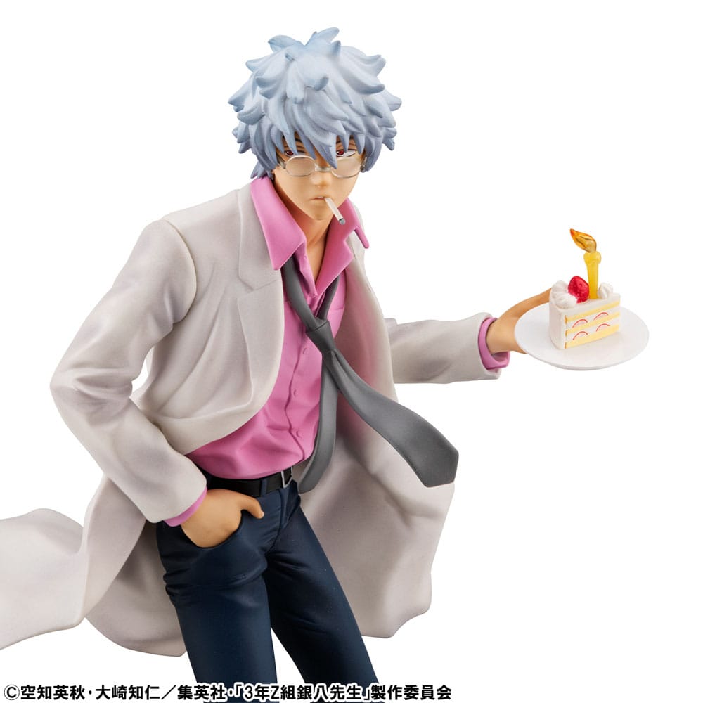 3-Z Ginpachi Sensei G.E.M. Series PVC Statue Ginpachi Sakata Reiwa Ver. 22 cm Statues