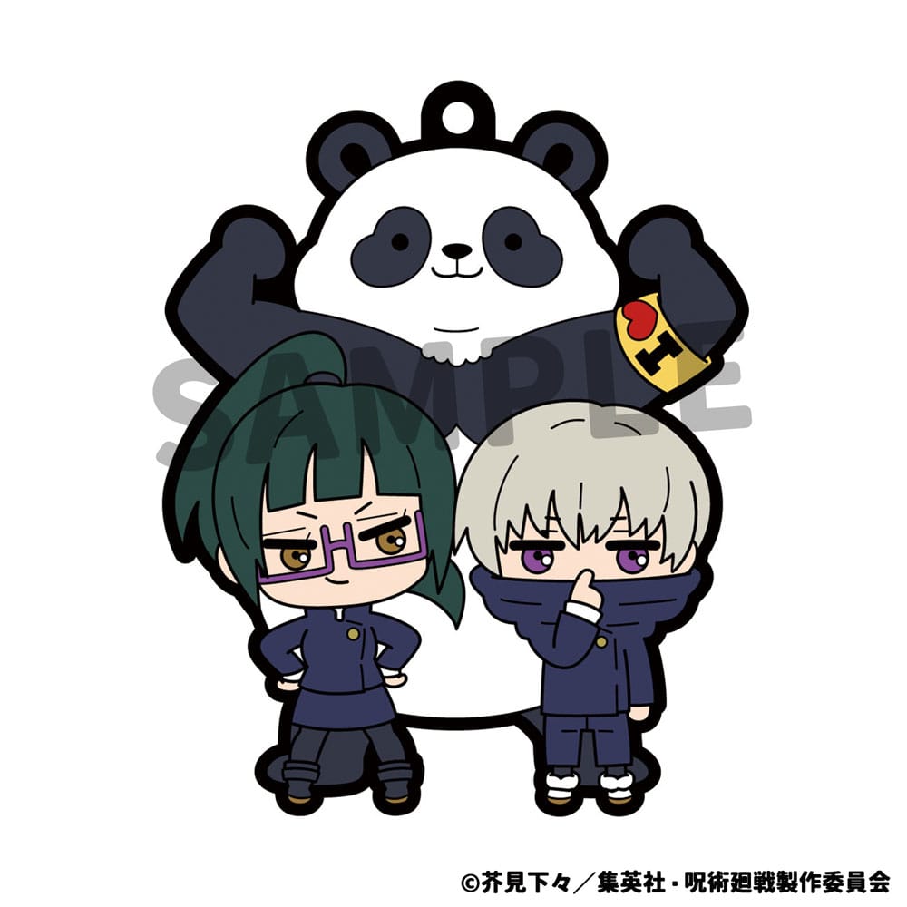 Jujutsu Kaisen Rubber Mascot 6 cm Assortment (6)