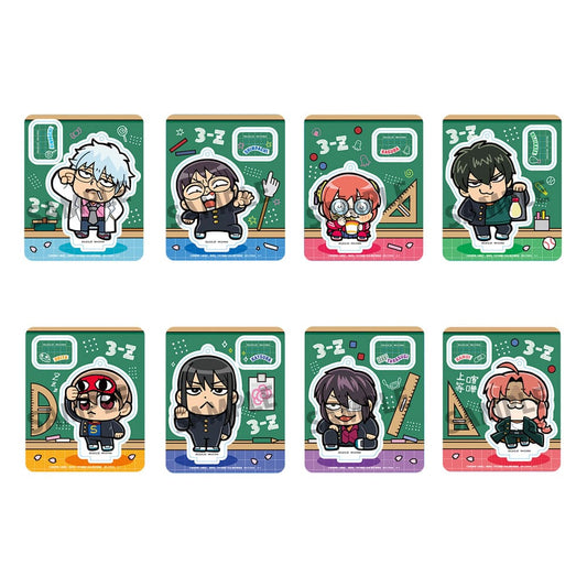Gintama Acrylic Figure 3-Z Ginpachi Sensei x Okawabukubu the Youth 6 cm Display (8)