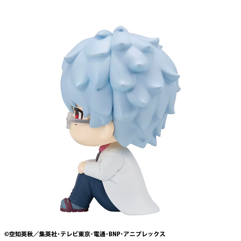 3-Z Ginpachi Sensei Look Up PVC Statue Ginpachi Sakata 11 cm Statues