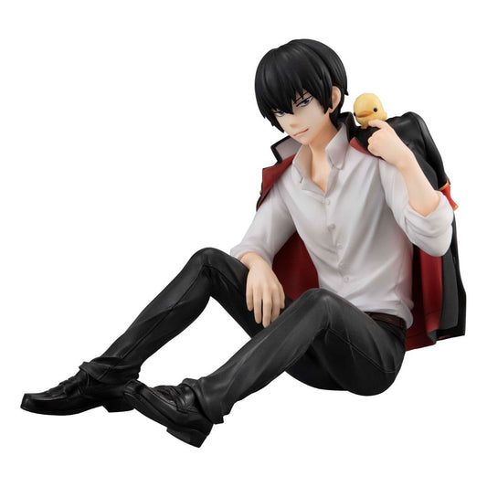 Katekyo Hitman Reborn! G.E.M. Series PVC Statue Hibari & Hibird Palm Size 8 cm