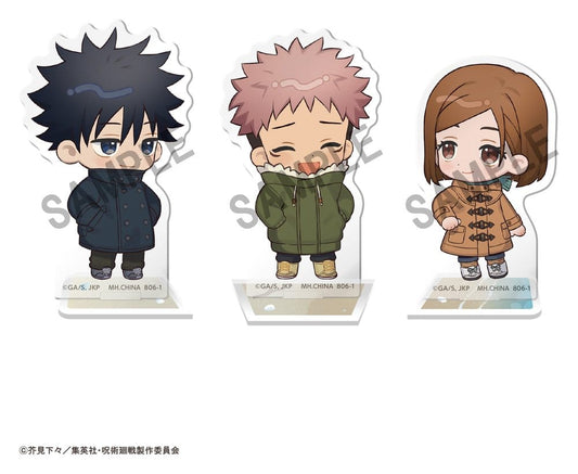Jujutsu Kaisen Buddycolle Acrylic Stand 5th Anniversary C Megumi Fushiguro, Yuji Itadori & Nobara Kugisaki 10 cm