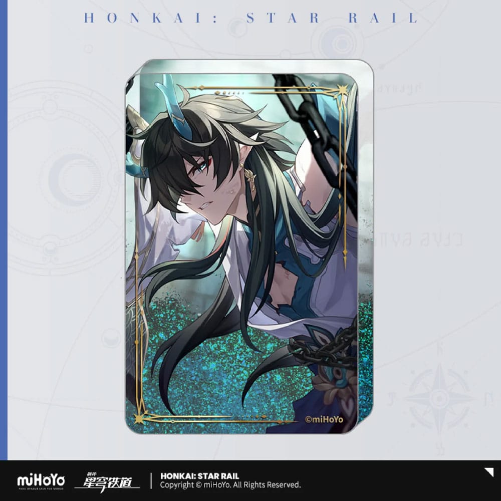 Honkai: Star Rail Light Cone Acryl Ornament with Glitter: Brighter Than the Sun 9 cm Decoration