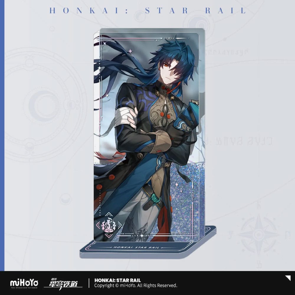 Honkai: Star Rail Light Cone Acryl Ornament with Glitter: Blade The Unreachable Side 15 cm