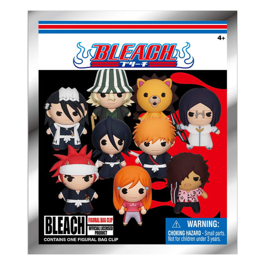 Bleach 3D PVC Bag Clips Series 1 Display (24)