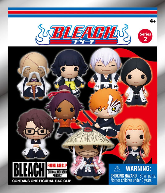 Bleach 3D PVC Bag Clips Series 2 Display (24)