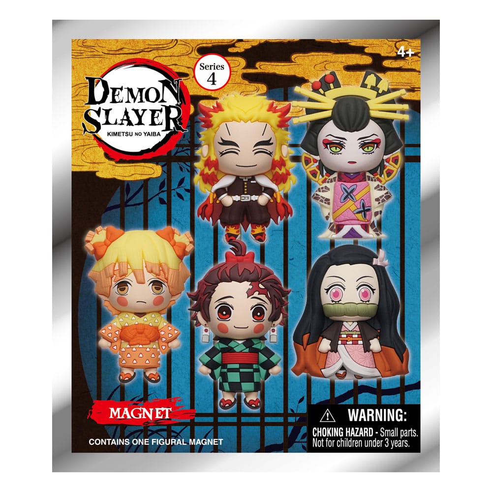 Demon Slayer Magnets blind pack Series 4 Display (12)