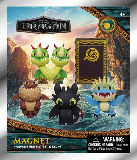 How to Train Your Dragon Magnets blind pack Series 1 Display (12)