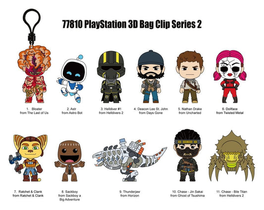 Sony PlayStation 3D Foam Bag Clips Series 2 Display (24)