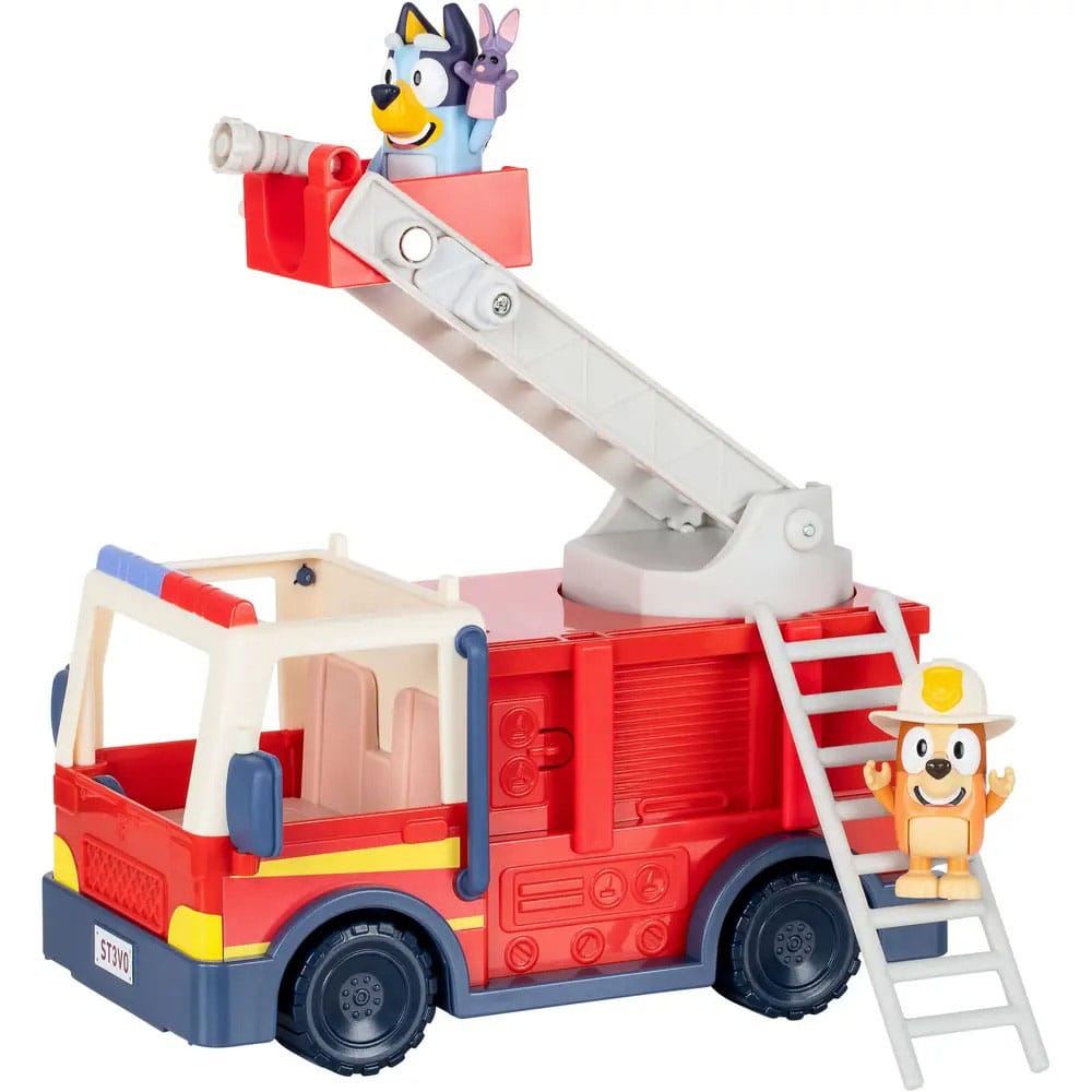 Bluey Mini Figure Playset Bluey Firedruck