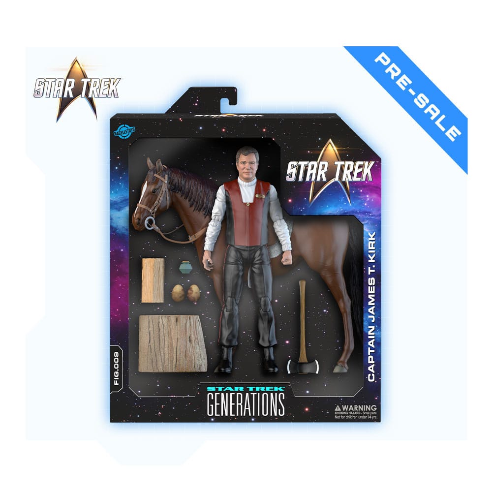 Star Trek: Generations Actionfigur 1/10 Wave 2 Captain James T. Kirk 16 cm