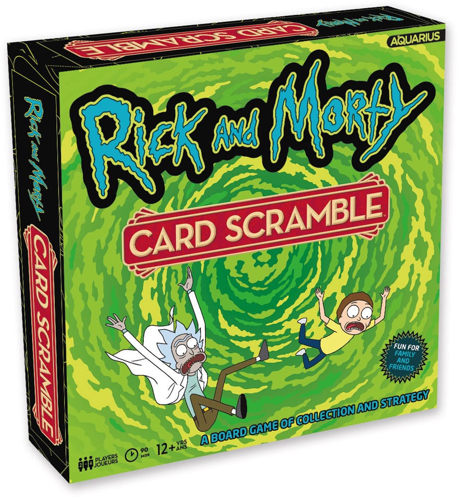 Rick and Morty Board Game Card Scramble *English Version* Board games and accessories
