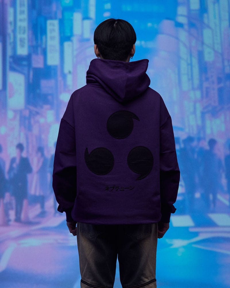 Naruto Shippuden Hooded Sweater Graphic Purple