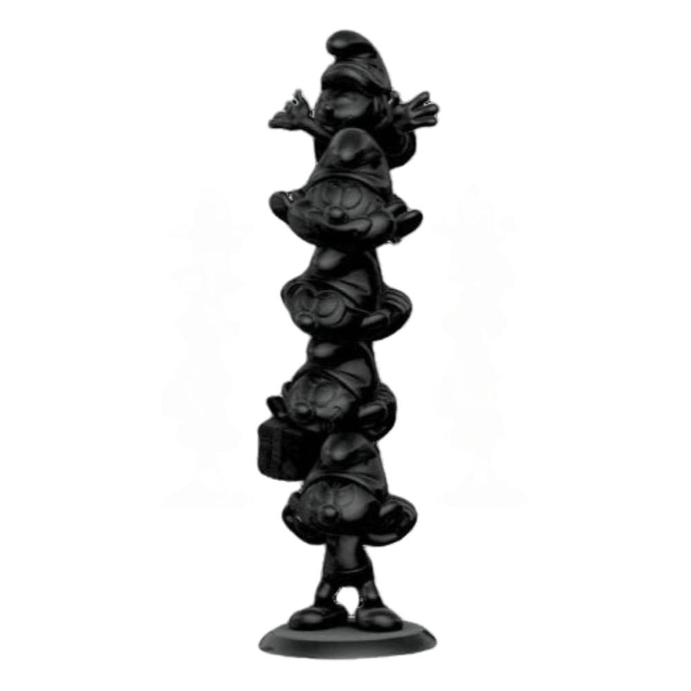 The Smurfs Statue Smurfs Column Black Edition 50 cm