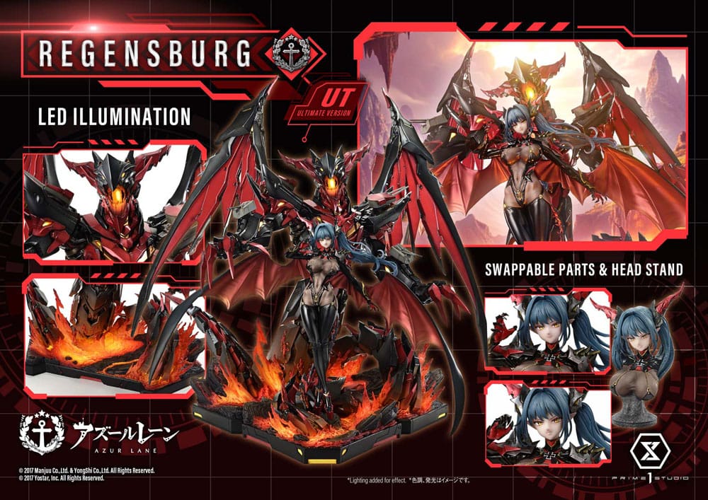 Azur Lane Concept Masterline Series Statue 1/6 Regensburg Ultimate Bonus Ver. 66 cm Statues