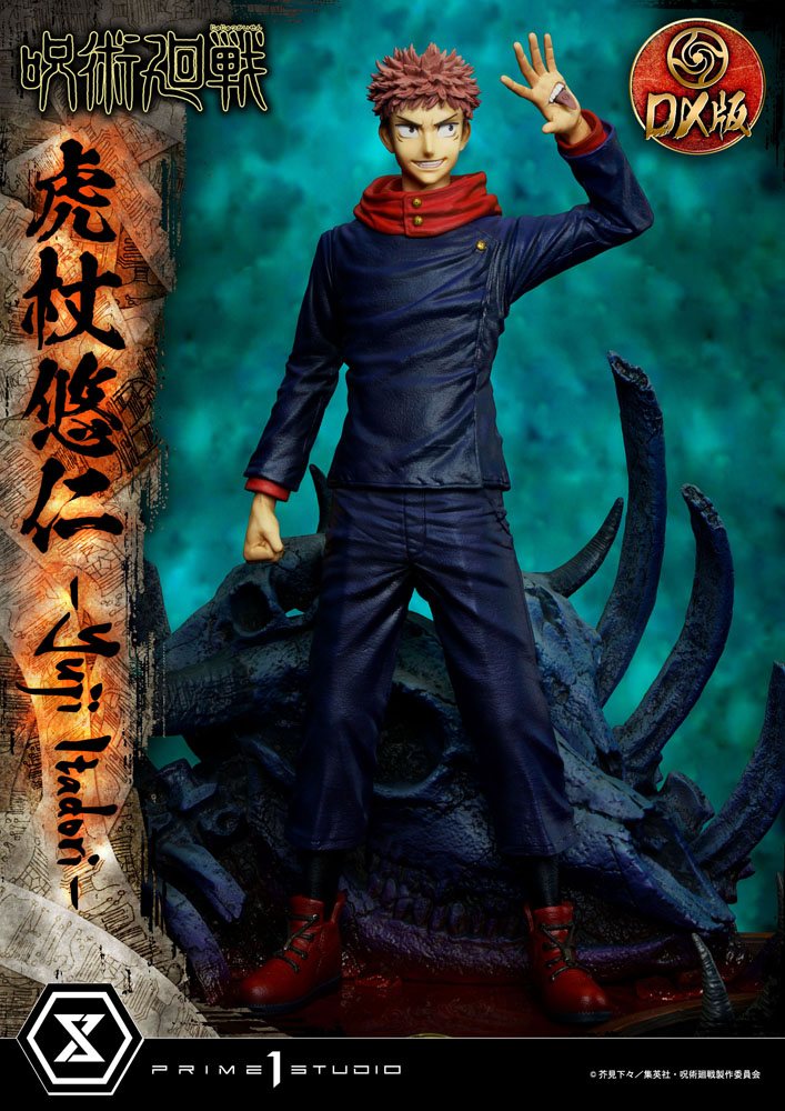 Jujutsu Kaisen Premium Masterline Series Statue Yuji Itadori Deluxe Version 38 cm Statues