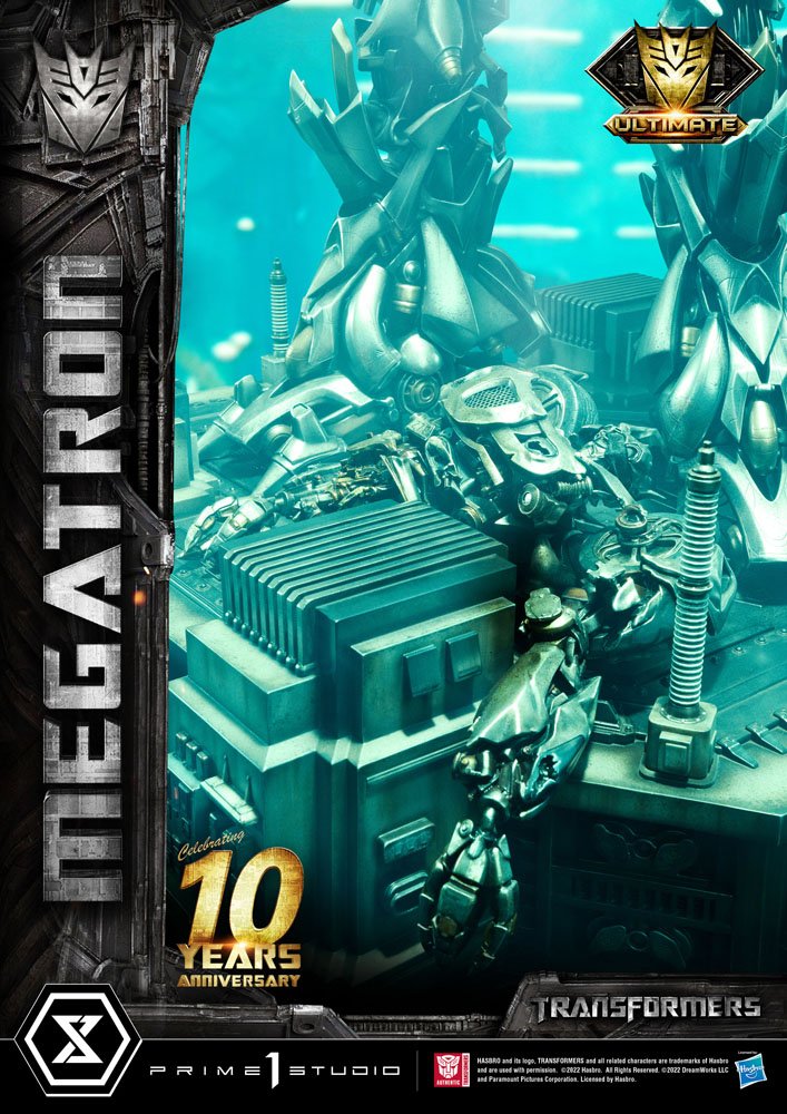 Transformers Museum Masterline Statue Megatron Ultimate Bonus Version 84 cm Statues