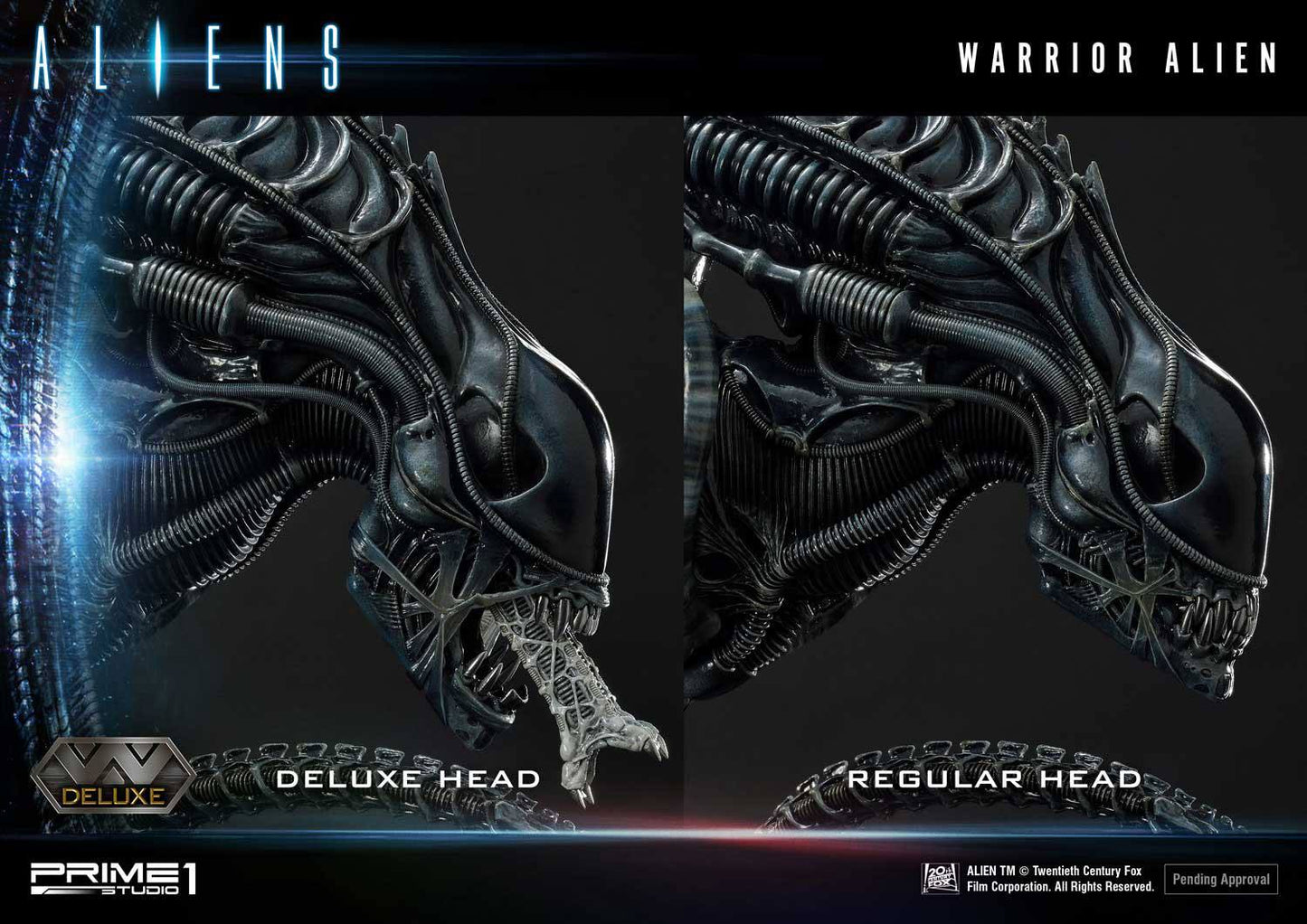 Aliens Premium Masterline Series Statue Warrior Alien Deluxe Bonus Version 67 cm Statues