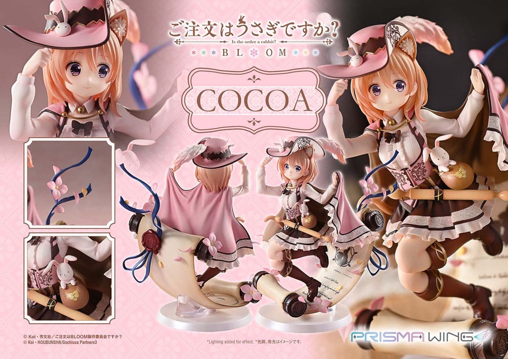 Is the Order a Rabbit? Bloom Prisma Wing PVC Statue 1/7 Cocoa 21 cm Statues