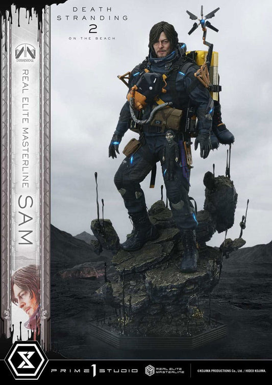 Death Stranding 2: On the Beach Real Elite Masterline Series Statue 1/3 Sam 83 cm