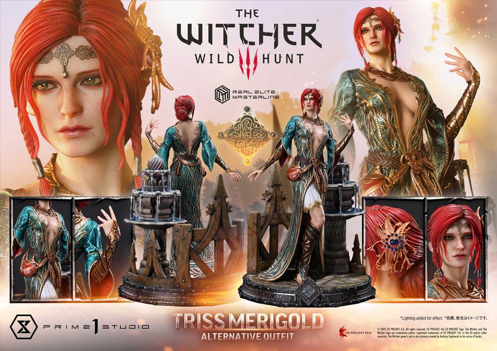 The Witcher 3: Wild Hunt Real Elite Masterline Series Statue 1/4 Triss Merigold 52 cm Statues