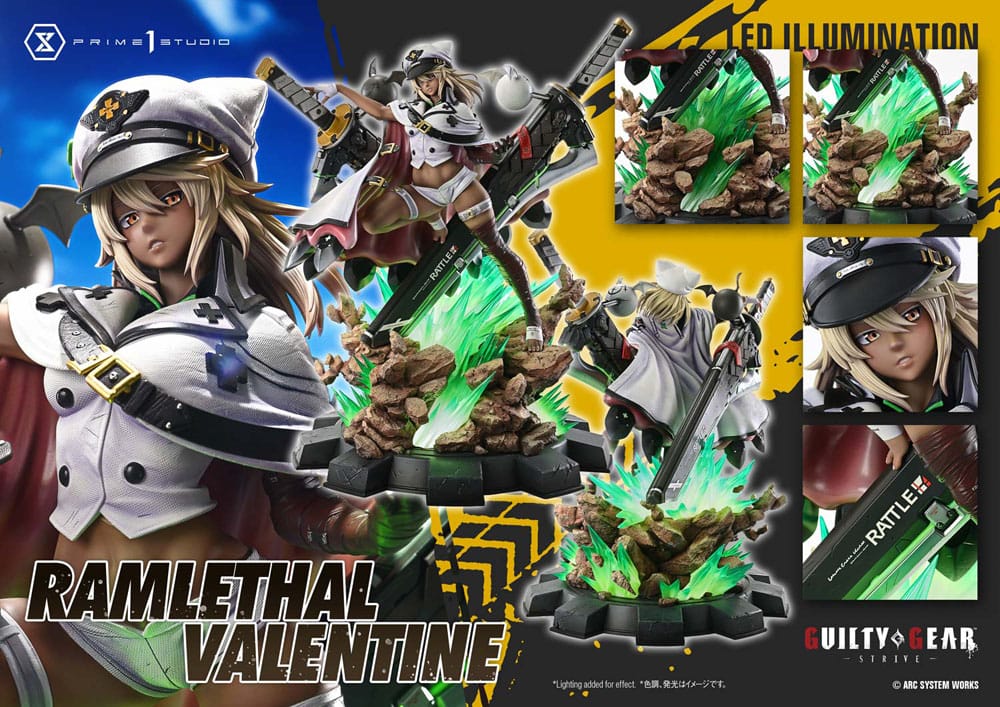 Guilty Gear Strive Ultimate Premium Masterline Series Statue 1/4 Ramlethal Valentine Bonus Version 64 cm Statues