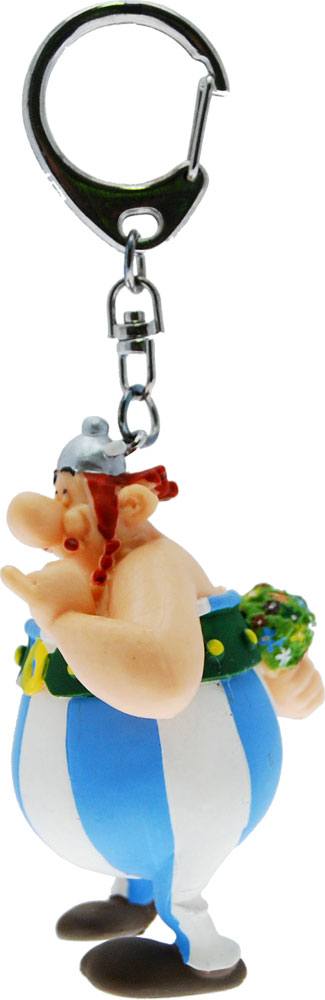 Asterix Keychain Obelix with Flowers 13 cm Keyrings