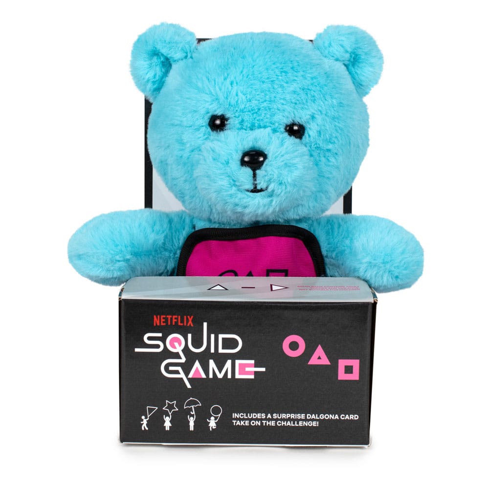 Squid Game Plush Figure Teddy Bear in Displayverpackung 25 cm Plushes