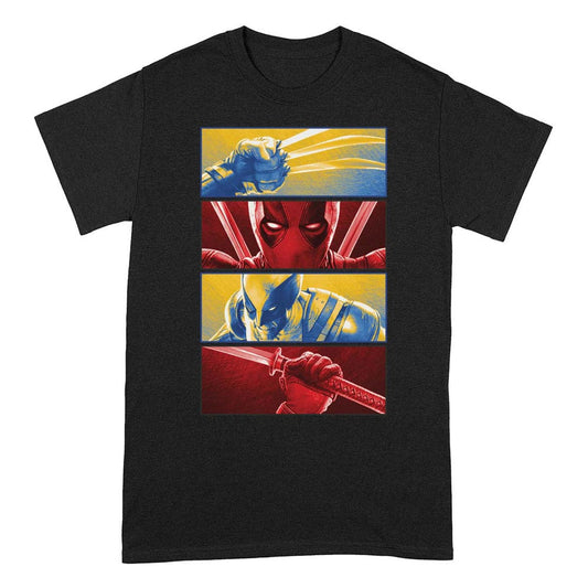 Deadpool T-Shirt Deadpool And Wolverine Boxes Size S T-shirts